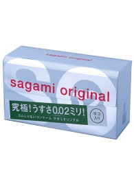 Ультратонкие презервативы Sagami Original - 12 шт. - Sagami - купить с доставкой в Сыктывкаре