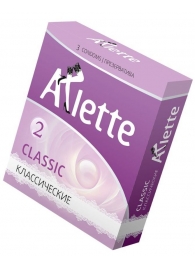 Классические презервативы Arlette Classic - 3 шт. - Arlette - купить с доставкой в Сыктывкаре