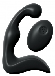 Черный вибромассажер простаты с пультом ДУ Control P-Spot Pro - Pipedream - в Сыктывкаре купить с доставкой