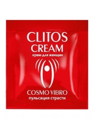 Пробник возбуждающего крема для женщин Clitos Cream - 1,5 гр. - Биоритм - купить с доставкой в Сыктывкаре
