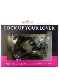 Черные меховые наручники Love с ключиками - Baile - купить с доставкой в Сыктывкаре