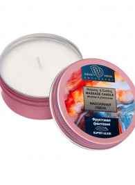 Массажная свеча  Фруктовая фантазия - БиоМед - купить с доставкой в Сыктывкаре