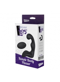 Черный вибромассажер простаты REMOTE BOOTY PLEASER - Dream Toys - в Сыктывкаре купить с доставкой