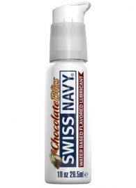 Лубрикант с ароматом шоколада Swiss Navy Chocolate Bliss Lube - 29,5 мл. - Swiss navy - купить с доставкой в Сыктывкаре