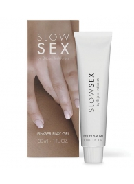 Гель для мастурбации с ароматом кокоса Slow Sex Finger Play Gel - 30 мл. - Bijoux Indiscrets - купить с доставкой в Сыктывкаре