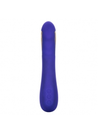 Фиолетовый вибратор с электростимуляцией Intimate E-Stimulator Petite Wand - 18,5 см. - California Exotic Novelties - купить с доставкой в Сыктывкаре