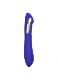 Фиолетовый вибратор с электростимуляцией Intimate E-Stimulator Petite Wand - 18,5 см. - California Exotic Novelties - купить с доставкой в Сыктывкаре