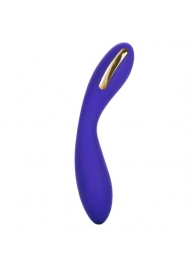 Фиолетовый вибратор с электростимуляцией Intimate E-Stimulator Wand - 21,5 см. - California Exotic Novelties - купить с доставкой в Сыктывкаре