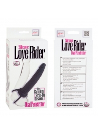 Насадка на пенис Silicone Love Rider Dual Penetrator для двойного проникновения - 14 см. - California Exotic Novelties - в Сыктывкаре купить с доставкой