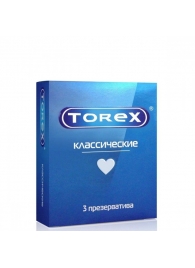 Гладкие презервативы Torex  Классические  - 3 шт. - Torex - купить с доставкой в Сыктывкаре