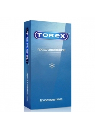 Презервативы Torex  Продлевающие  с пролонгирующим эффектом - 12 шт. - Torex - купить с доставкой в Сыктывкаре