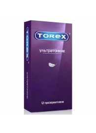 Презервативы Torex  Ультратонкие  - 12 шт. - Torex - купить с доставкой в Сыктывкаре