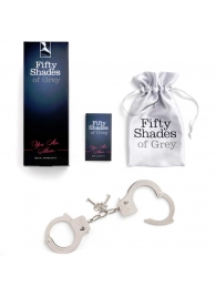 Металлические наручники Metal Handcuffs - Fifty Shades of Grey - купить с доставкой в Сыктывкаре