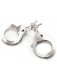 Металлические наручники Metal Handcuffs - Fifty Shades of Grey - купить с доставкой в Сыктывкаре