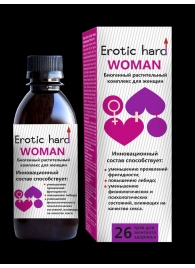 Женский биогенный концентрат для повышения либидо Erotic hard Woman - 250 мл. - Erotic Hard - купить с доставкой в Сыктывкаре