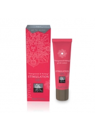 Возбуждающий интимный гель для двоих STIMULATION GEL Pomegranate   Nutmeg - 30 мл. - Shiatsu - купить с доставкой в Сыктывкаре