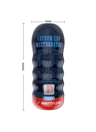 Мастурбатор-вагина Vacuum Cup Masturbator - Baile - в Сыктывкаре купить с доставкой