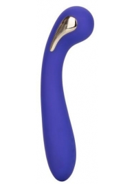 Фиолетовый вибромассажер с электростимуляцией Intimate Estim Petite G Wand - 19 см. - California Exotic Novelties - купить с доставкой в Сыктывкаре