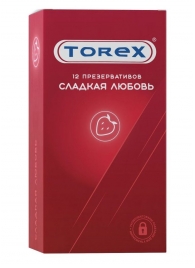 Презервативы Torex  Сладкая любовь  с ароматом клубники - 12 шт. - Torex - купить с доставкой в Сыктывкаре