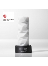 Белый 3D мастурбатор POLYGON - Tenga - в Сыктывкаре купить с доставкой