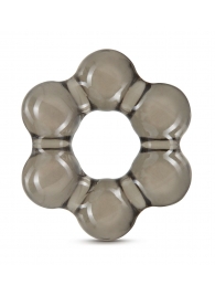 Дымчатое эрекционное кольцо Stay Hard Thick Bead Cock Ring - Blush Novelties - в Сыктывкаре купить с доставкой