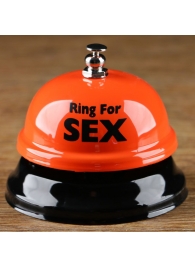 Настольный звонок RING FOR SEX - Сима-Ленд - купить с доставкой в Сыктывкаре