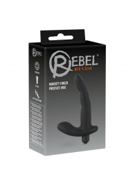 Черный вибромассажер простаты Naughty Finger Prostate Vibe - 13,8 см. - Orion - в Сыктывкаре купить с доставкой