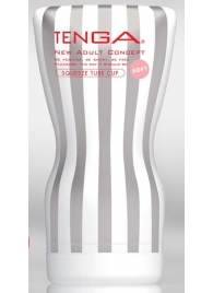 Мастурбатор TENGA Squeeze Tube Cup Soft - Tenga - в Сыктывкаре купить с доставкой