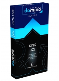 Презервативы увеличенного размера DOMINO Classic King size - 6 шт. - Domino - купить с доставкой в Сыктывкаре