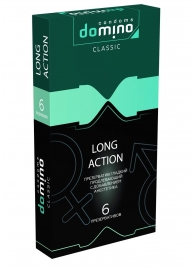 Презервативы с пролонгирующим эффектом DOMINO Classic Long action - 6 шт. - Domino - купить с доставкой в Сыктывкаре