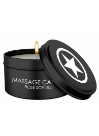 Массажная свеча с ароматом розы Massage Candle - Shots Media BV - купить с доставкой в Сыктывкаре