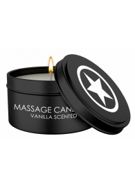 Массажная свеча с ароматом ванили Massage Candle - Shots Media BV - купить с доставкой в Сыктывкаре