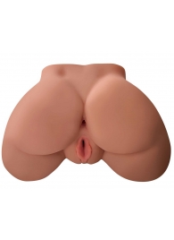 Кофейный мастурбатор-полуторс Perfect Ass Masturbator - Pipedream - в Сыктывкаре купить с доставкой