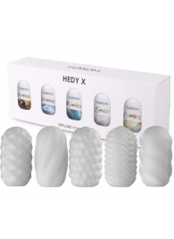 Набор из 5 мастурбаторов Hedy X5 Mixed - Svakom - в Сыктывкаре купить с доставкой