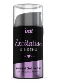 Женский возбуждающий интимный гель Excitation Ginseng - 15 мл. - INTT - купить с доставкой в Сыктывкаре