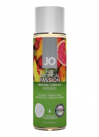 Лубрикант на водной основе с ароматом тропических фруктов JO Flavored Tropical Passion - 60 мл. - System JO - купить с доставкой в Сыктывкаре