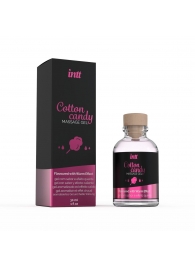 Массажный гель с согревающим эффектом Cotton Candy - 30 мл. - INTT - купить с доставкой в Сыктывкаре