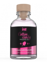 Массажный гель с согревающим эффектом Cotton Candy - 30 мл. - INTT - купить с доставкой в Сыктывкаре