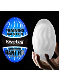 Мастурбатор-яйцо Giant Egg Climax Spirals Edition - Lovetoy - в Сыктывкаре купить с доставкой