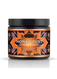 Пудра для тела Honey Dust Body Powder с ароматом манго - 170 гр. - Kama Sutra - купить с доставкой в Сыктывкаре