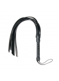 Черный флоггер Flogger Whip - 46 см. - Easy toys - купить с доставкой в Сыктывкаре