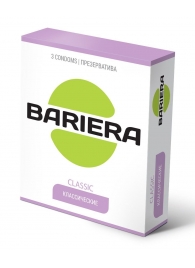 Классические презервативы Bariera Classic - 3 шт. - Bariera - купить с доставкой в Сыктывкаре