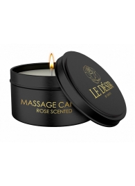 Массажная свеча с ароматом розы Massage Candle Rose Scented - 100 гр. - Shots Media BV - купить с доставкой в Сыктывкаре