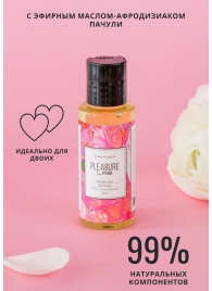 Массажное масло Pleasure Lab Delicate с ароматом пиона и пачули - 50 мл. - Pleasure Lab - купить с доставкой в Сыктывкаре