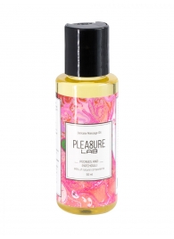 Массажное масло Pleasure Lab Delicate с ароматом пиона и пачули - 50 мл. - Pleasure Lab - купить с доставкой в Сыктывкаре