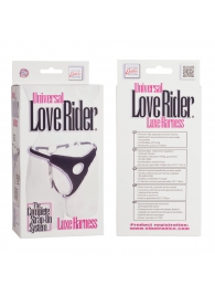 Трусы для страпона с универсальным креплением Universal Love Rider Luxe Harness - California Exotic Novelties - купить с доставкой в Сыктывкаре