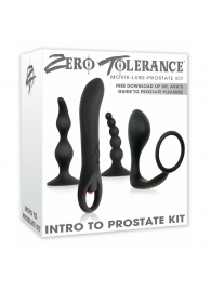 Набор стимуляторов простаты Intro To Prostate Kit - Zero Tolerance - в Сыктывкаре купить с доставкой