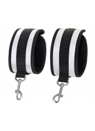 Серебристо-черные оковы Anonymo - ToyFa - купить с доставкой в Сыктывкаре Серебристо-черные оковы Anonymo - ToyFa - купить с доставкой в Сыктывкаре