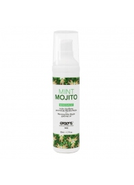 Разогревающее массажное масло с ароматом мохито Gourmet Mint Mojito - 50 мл. - Exsens - купить с доставкой в Сыктывкаре