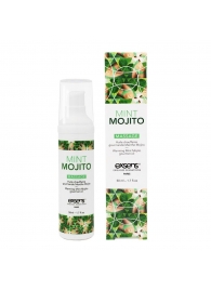 Разогревающее массажное масло с ароматом мохито Gourmet Mint Mojito - 50 мл. - Exsens - купить с доставкой в Сыктывкаре